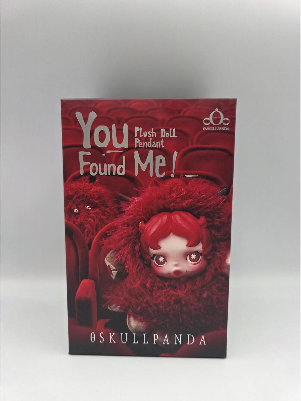 SKULLPANDA You Found Me Pranky Peanut Plush Pendant Vinyl Pop MART Authentic